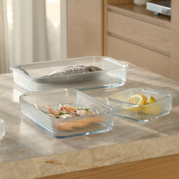 Stelton - Pilastro casserole dish, clear