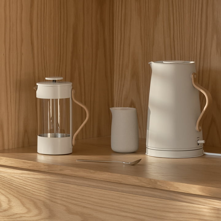 Stelton - Emma press filter jug, 1 l, sand