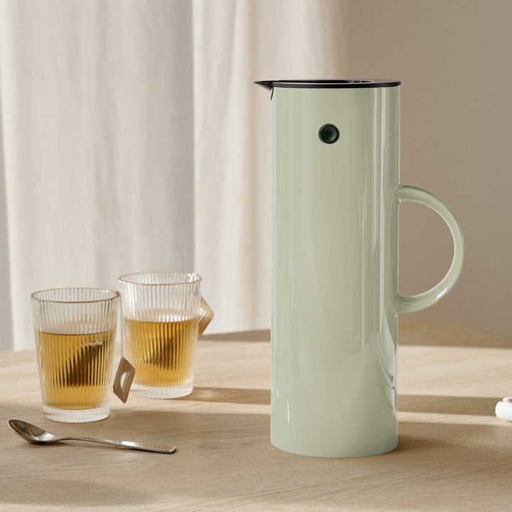 Stelton - EM 77 vacuum jug, 1 l, minty moss