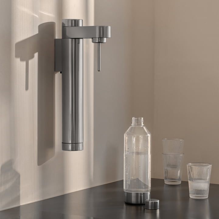 Stelton - Brus water bubbler, wall mount steel