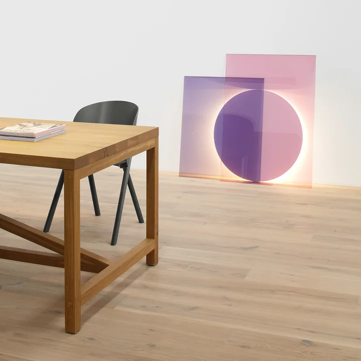 e15 - LT04 Colour LED floor light, 75 x 105 cm, multicolored