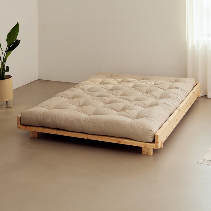 Karup Design - Social bed, 140 x 200 cm, clear pine