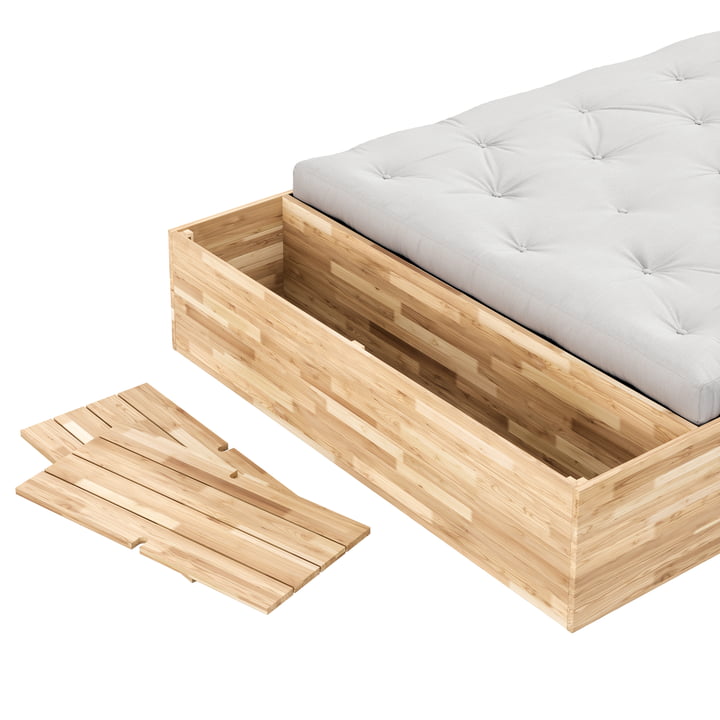 Karup Design - Basement bed, 160 x 200 cm, clear pine