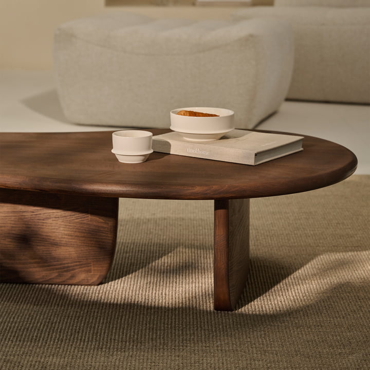 Studio Zondag - Ebb & Flow Coffee table, smoked beech