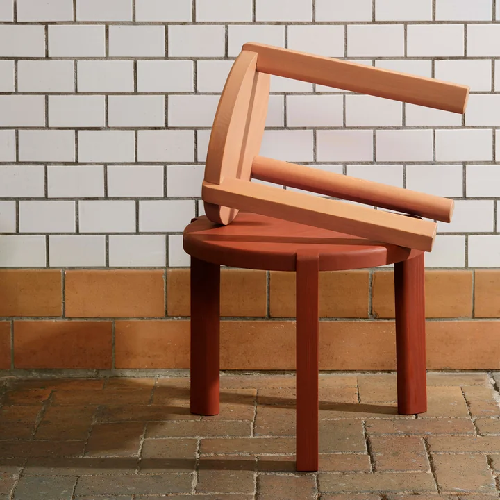 FDB Møbler - D108 Ragnesminde side tables, Ø 35 cm and Ø 48 cm