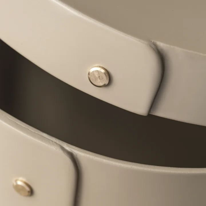 FDB Møbler - Drejø storage box, gray beige