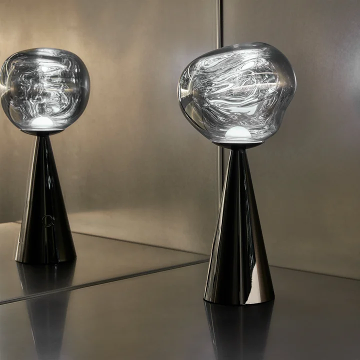 Tom Dixon - Melt LED table lamp with rechargeable battery, black