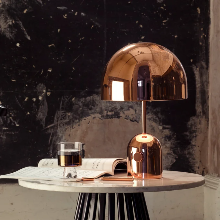 Tom Dixon - Bell LED table lamp, copper