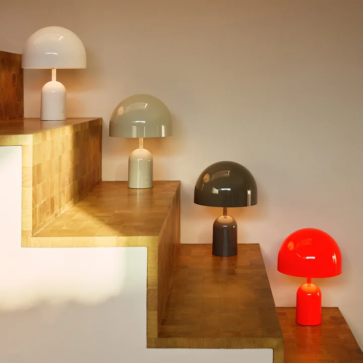 Tom Dixon - Bell LED table lamp with rechargeable battery, group