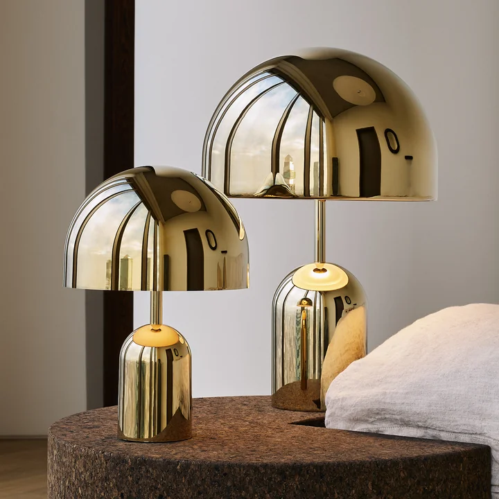 Tom Dixon - Bell LED table lamps, group
