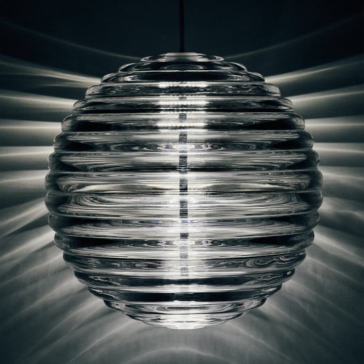 Tom Dixon - Press Sphere LED pendant light, clear