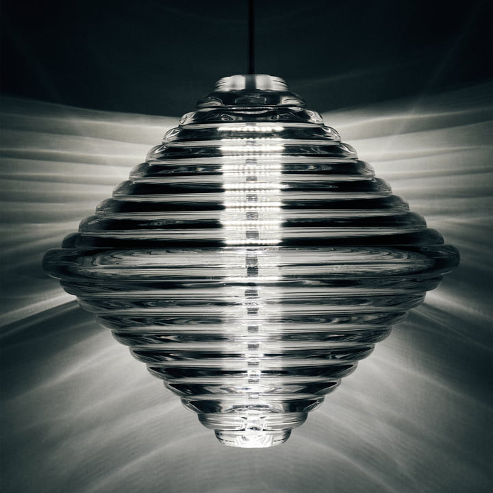 Tom Dixon - Press Cone LED pendant light, clear