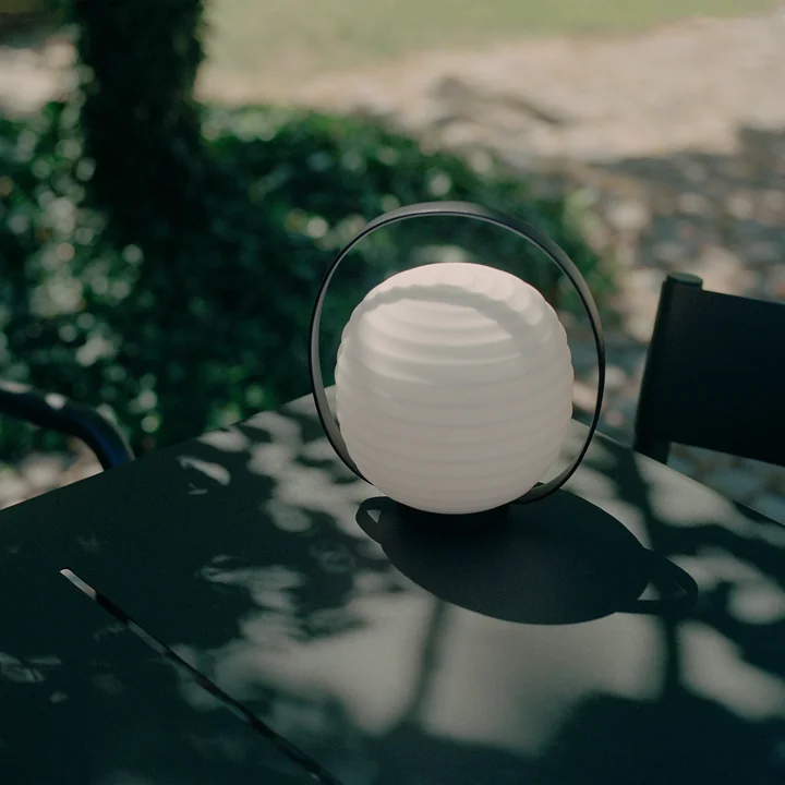 New Works - Lantern Portable table lamp with rechargeable battery