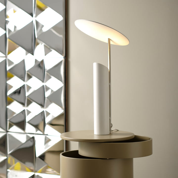 Verpan - Reflect table lamp, matt white