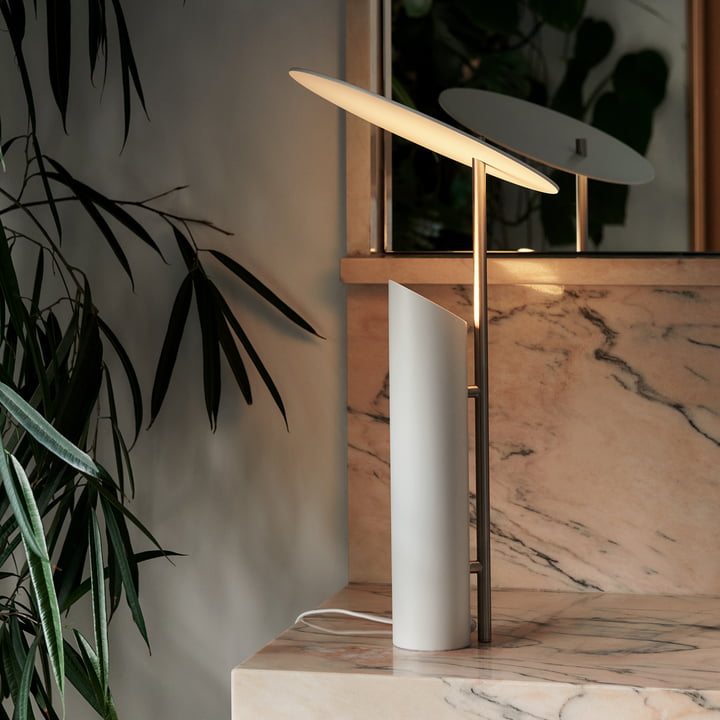 Verpan - Reflect table lamp, matt white