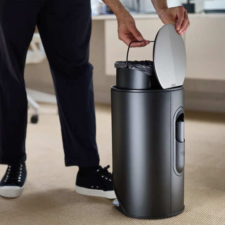 Joseph Joseph - Arc Pedal bin, 10 L, black