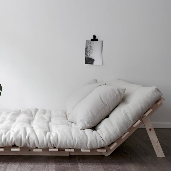 The Roots sofa bed from Karup Design is quick and easy to assemble