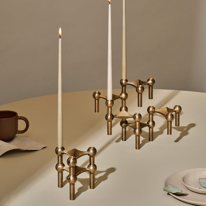 Stoff Nagel - Candlestick