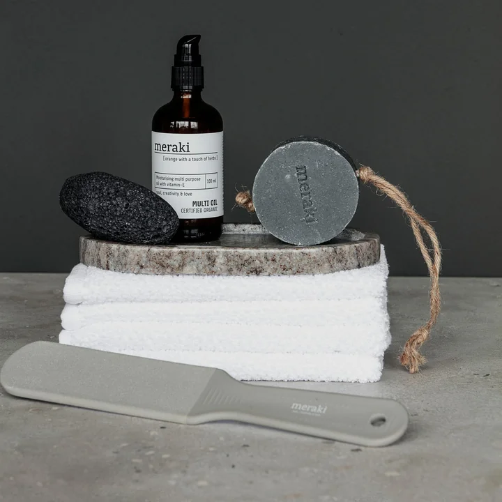 Meraki - Foot file, gray