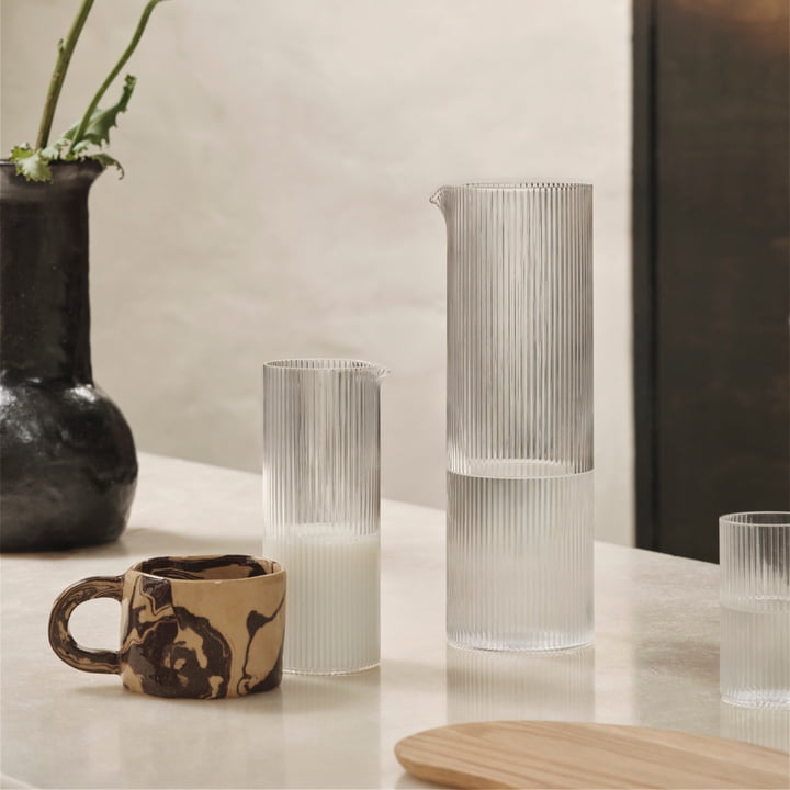 ferm Living - Ripple Carafe