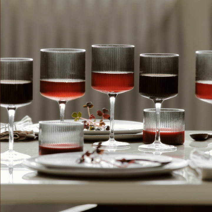 ferm Living - Ripple Wine glass