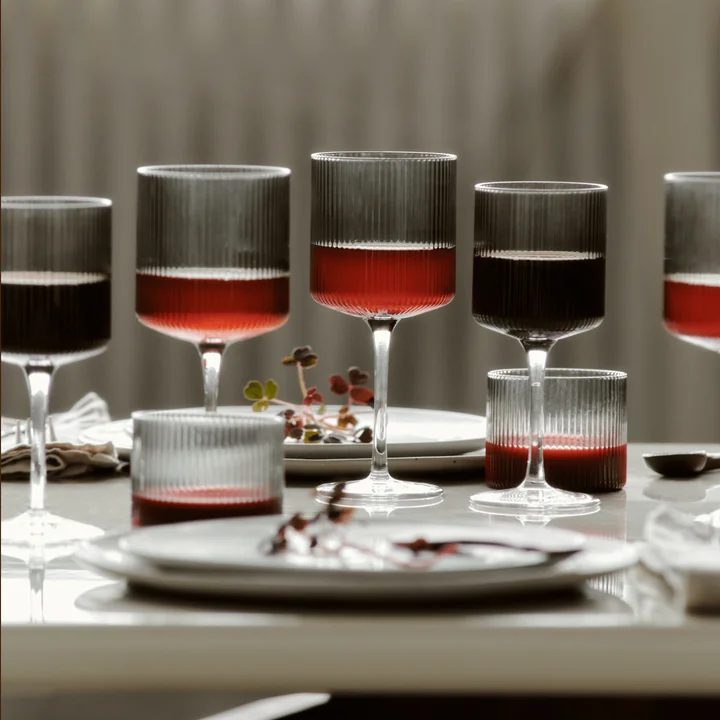 Ferm Living - Ripple Wine glass