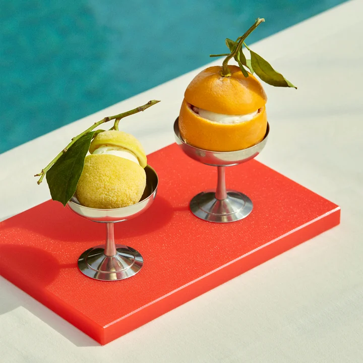 HAY - Italian ice cream cup, silver