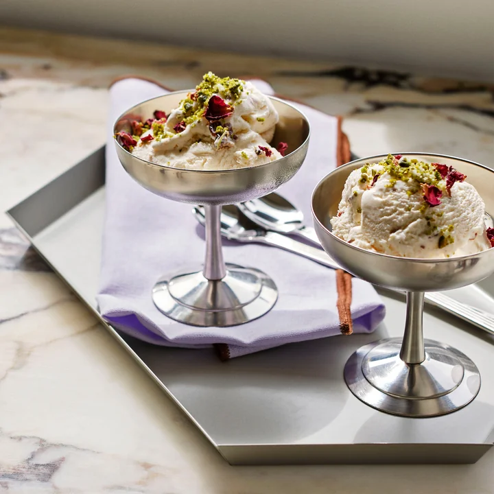 HAY - Italian ice cream cup, silver