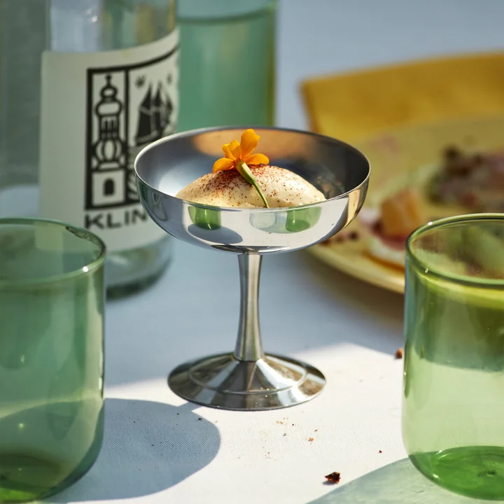 HAY - Italian ice cream cup, silver