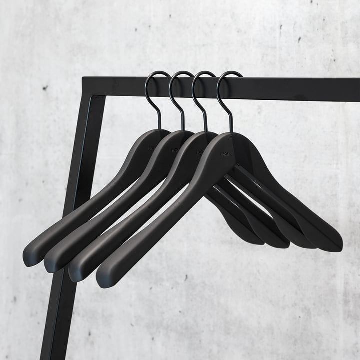 Hay - Soft Coat hanger, black