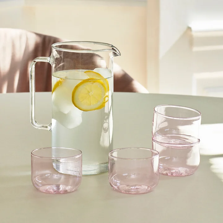 HAY - Carafe L, h 23.5 cm, clear