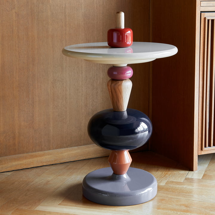 & Tradition - Shuffle MH1 Side table, array glossy lacquered