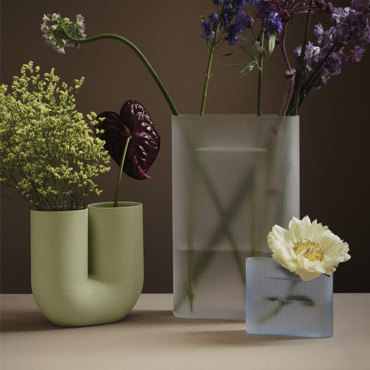 Muuto - Ridge Vase Glass