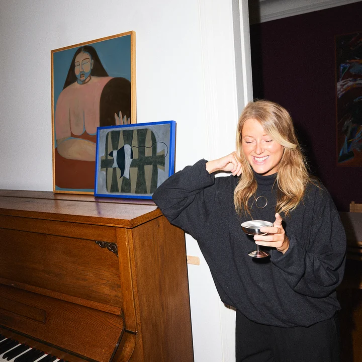 Paper Collective - Blue Lilly Poster