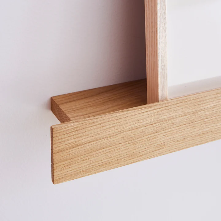 Paper Collective - Gallery Shelf, natural oak