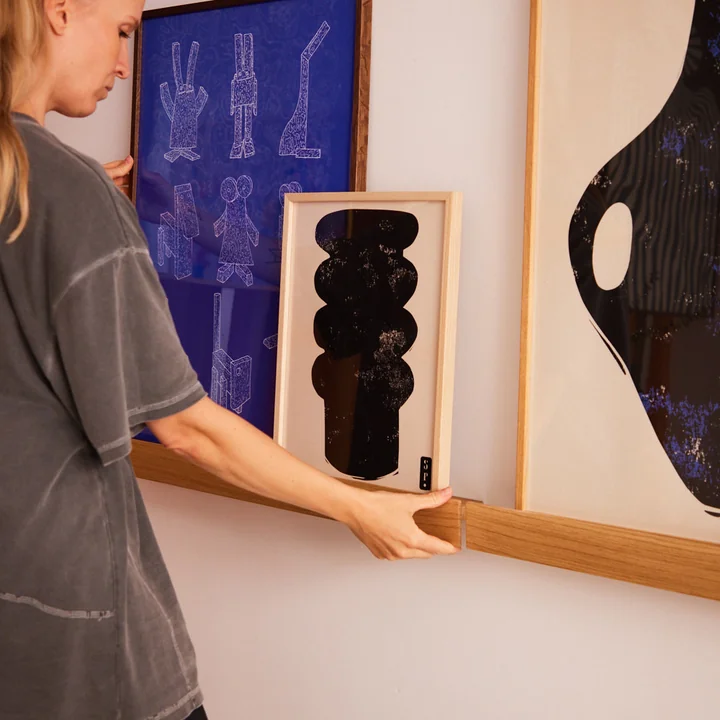 Paper Collective - Gallery Shelf, natural oak