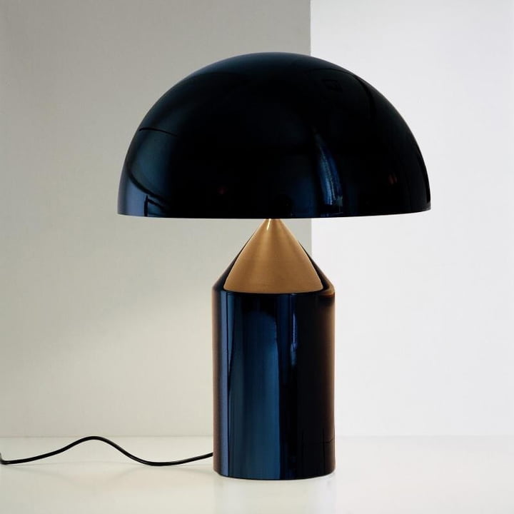 Oluce - Atollo table lamp black