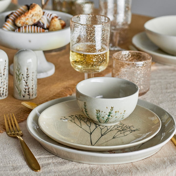 Bloomingville - Bea Tableware set, natural