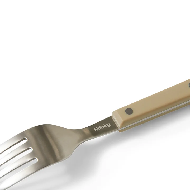 HKliving - 70's cutlery set, olive (set of 16)