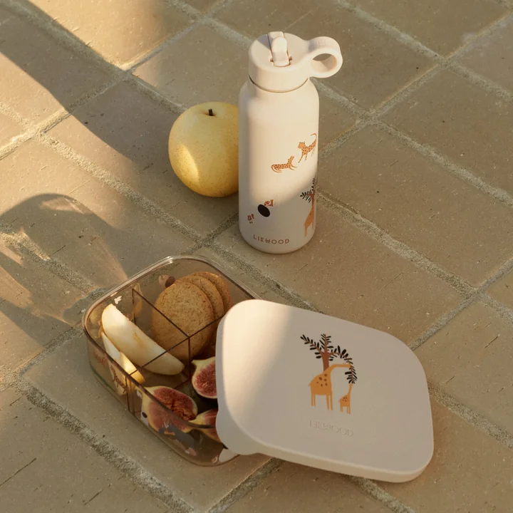 LIEWOOD - Arthur lunchbox with lid, Tritan, all together, sandy