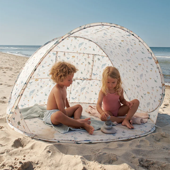 LIEWOOD - Cassie pop up tent, 150 x 110 x 90 cm, Sea Creature / sandy