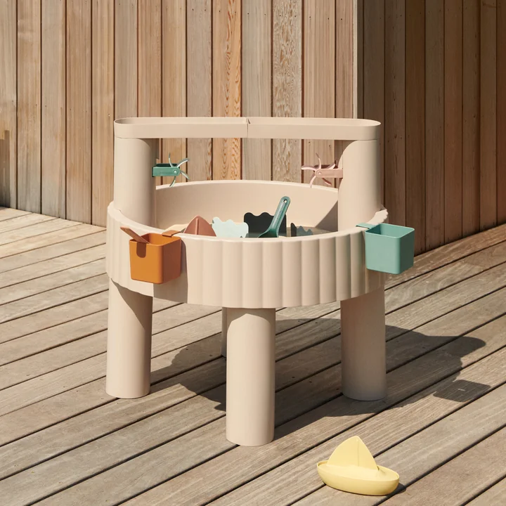 LIEWOOD - Sepp play table, 80 x 76 cm, sandy multi mix