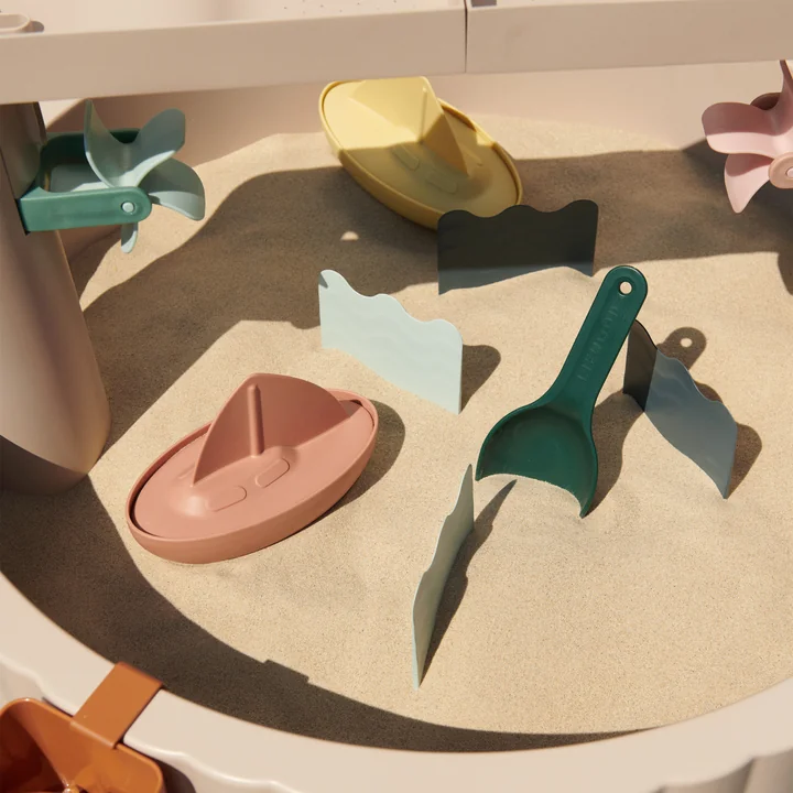 LIEWOOD - Sepp play table, 80 x 76 cm, sandy multi mix