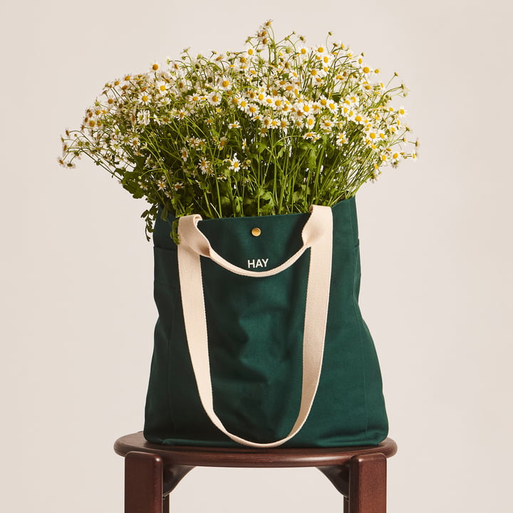Hay - Everyday Tote Bag, dark green