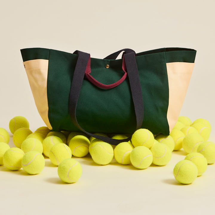 Hay - Weekend Bag, small, dark green multi