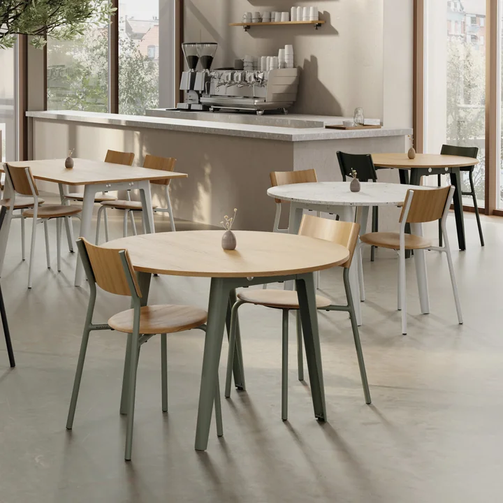 TipToe - NEW MODERN Round dining table