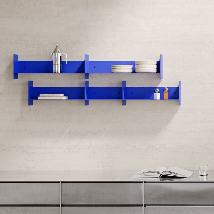 TipToe x Klein Blue® - PLI Wall shelf, ultramarine blue (special edition)