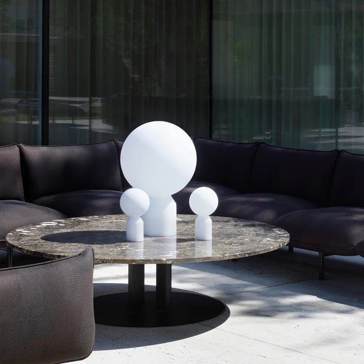 Yo LED table lamp with rechargeable battery from Normann Copenhagen