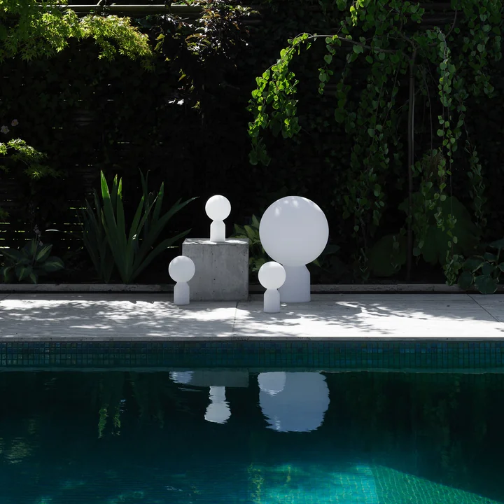 Yo LED table lamp with rechargeable battery from Normann Copenhagen