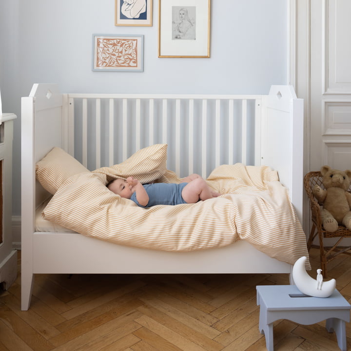 Cam Cam Copenhagen - Baby bed linen, 70 x 100 cm, oatfield